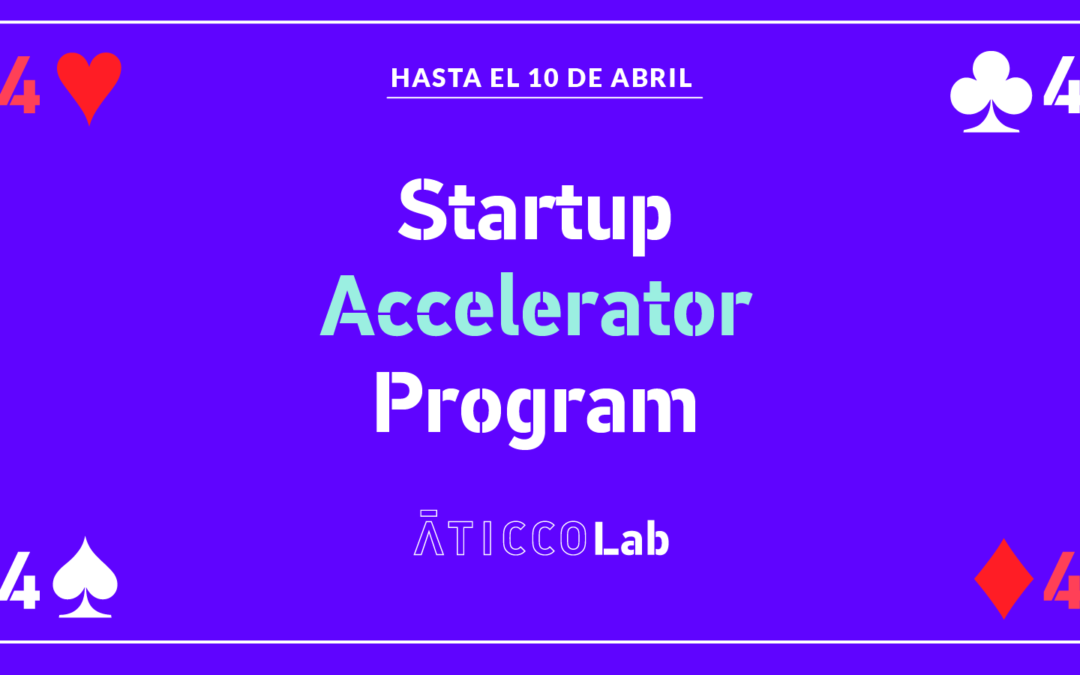 Abierta la convocatoria para el cuarto programa de aceleración de startups de AticcoLab